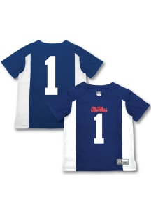 Ole Miss Rebels Toddler Navy Blue Team Football Jersey