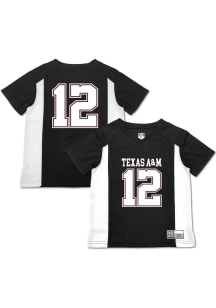 Texas A&M Aggies Toddler Black Team Football Jersey