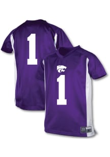 K-State Wildcats Youth Purple Team Football Jersey