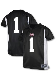 Mississippi State Bulldogs Youth Black Team Football Jersey