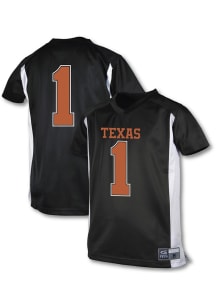 Texas Longhorns Youth Black Team Football Jersey