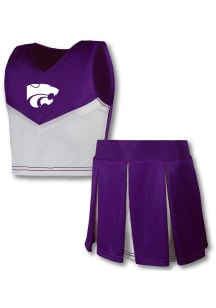 K-State Wildcats Girls Purple 2 Piece Set Cheer