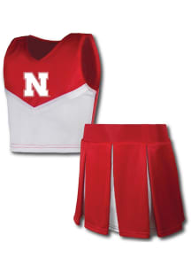 Nebraska Cornhuskers Girls Red 2 Piece Set Cheer