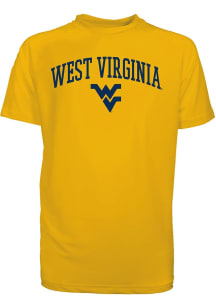 West Virginia Mountaineers Youth Gold Kevin Short Sleeve T-Shirt