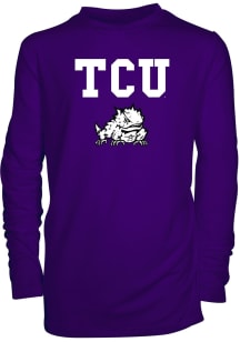 TCU Horned Frogs Youth Purple Jessie Long Sleeve T-Shirt