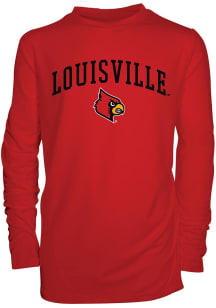 Louisville Cardinals Youth Red Jessie Long Sleeve T-Shirt