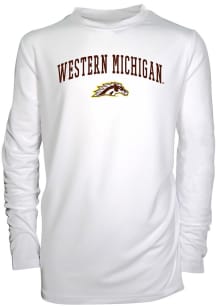 Western Michigan Broncos Youth White Jessie Long Sleeve T-Shirt