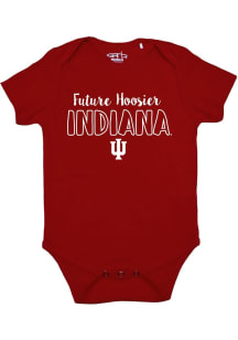 Indiana Hoosiers Baby Cardinal Otis Short Sleeve One Piece