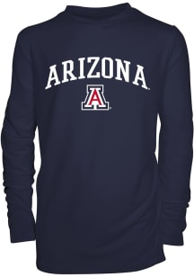 Arizona Wildcats Youth Navy Blue Jessie Long Sleeve T-Shirt