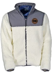Michigan Wolverines Toddler White Teddy Outerwear Light Weight Jacket