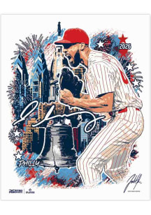 Cristopher Sanchez Philadelphia Phillies 2026 ASG X Jordan Spector Unframed Poster