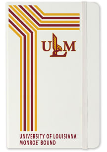 Louisiana-Monroe Warhawks School Bound Notebook and Folder - White
