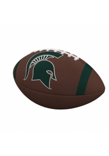 Logo Brands Michigan State Spartans Primary Rubber Football Football