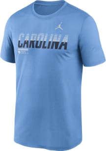 Nike North Carolina Tar Heels Light Blue DriFit Legend Shift Jordan Short Sleeve T Shirt