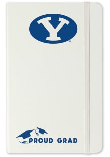 BYU Cougars Proud Grad Notebook and Folder - White
