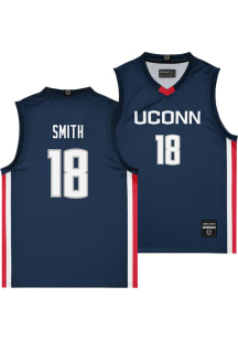 Kira Smith  Campus Ink UConn Huskies Youth NIL Navy Blue Basketball Jersey
