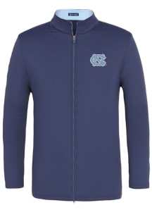 Turtleson North Carolina Tar Heels Mens Navy Blue QUEST Light Weight Jacket