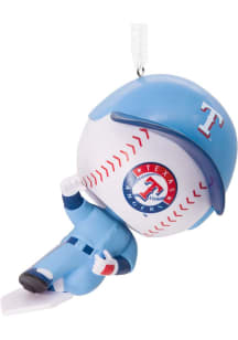 Texas Rangers Bouncing Buddy Ornament - Blue