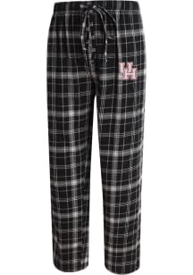 Concepts Sport Houston Cougars Mens Black Ultimate Plaid Flannel Sleep Pants