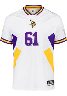 Minnesota Vikings Mens White Soccer Soccer Jersey