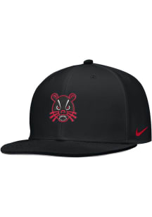 Nike Cincinnati Bearcats Mens Black Dri-Fit Wool Baseball Fitted Hat