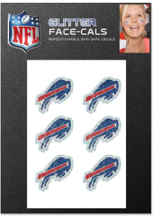 Buffalo Bills 6pk Glitter Tattoo