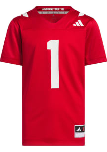Adidas Nebraska Cornhuskers Youth Red Replica 26 Football Jersey