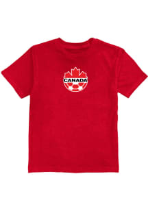 Vive La Fete Canada National Team Youth Red Ian Short Sleeve T-Shirt