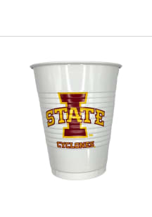 Iowa State Cyclones 16oz 8ct Disposable Cups