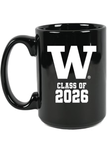 Washington Huskies Class of 2026 El Grande Ceramic Mug - White