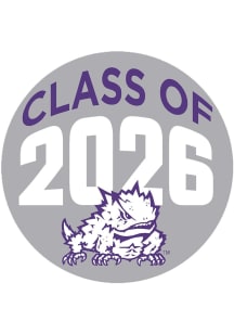 TCU Horned Frogs 3" Class of 2026 Button - Purple