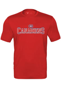 Levelwear Montreal Canadiens Red Anthem Journey Short Sleeve T Shirt
