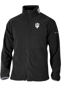 Columbia Indiana Hoosiers Mens Black Everest Ridge Long Sleeve Full Zip Jacket