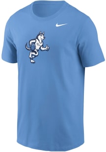 Nike UConn Huskies Light Blue Jonathan Playing Basketball Short Sleeve T Shirt