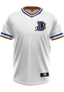 Durham Bulls Mens Replica Sublimated Jersey - White