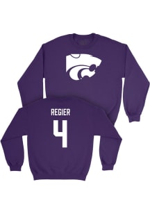 Alix Regier K-State Wildcats Mens Purple NIL Legacy Player Crew