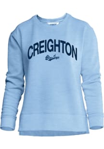 Creighton Bluejays Womens Light Blue Unity Crew Sweatshirt