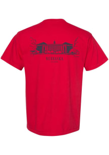 Summit Sportswear Nebraska Cornhuskers Womens Red Alumni Short Sleeve T-Shirt