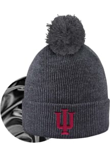 LogoFit Indiana Hoosiers Dark Grey Monroe Womens Knit Hat
