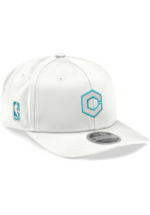 New Era Charlotte Hornets Alt C 9SEVENTY Stretch Snap Adjustable Hat - White