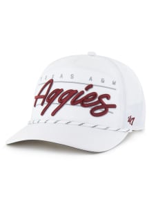 47 Texas A&M Aggies Condor Hitch Adjustable Hat - White