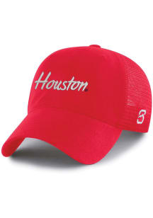 Summit Sportswear Houston Cougars The T Adjustable Hat - Red