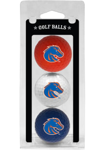 Boise State Broncos 3 Pack Golf Balls