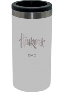 The Memory Company Nebraska Cornhuskers Dad 12oz Slim Stainless Steel Coolie