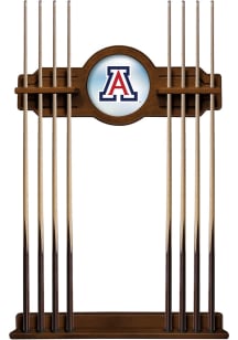 Arizona Wildcats Solid Wood Cue Rack Pool Table Accessories