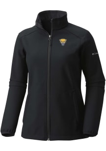 Columbia Pitt Panthers Womens Black Heat Seal Kruser Ridge III Light Weight Jacket