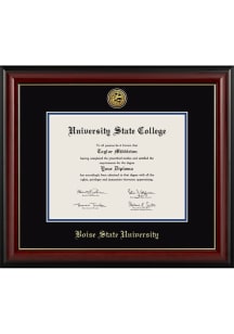 Boise State Broncos Medallion Lancaster Diploma Frame - Black