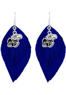 Kansas Jayhawks Boho Womens Earrings