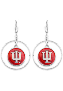 Indiana Hoosiers Campus Chic Womens Earrings