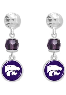 K-State Wildcats Ivy Womens Earrings